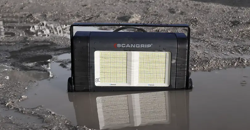 Scangrip Site Lite 80 Led Construction Floodlight Instruction Manual