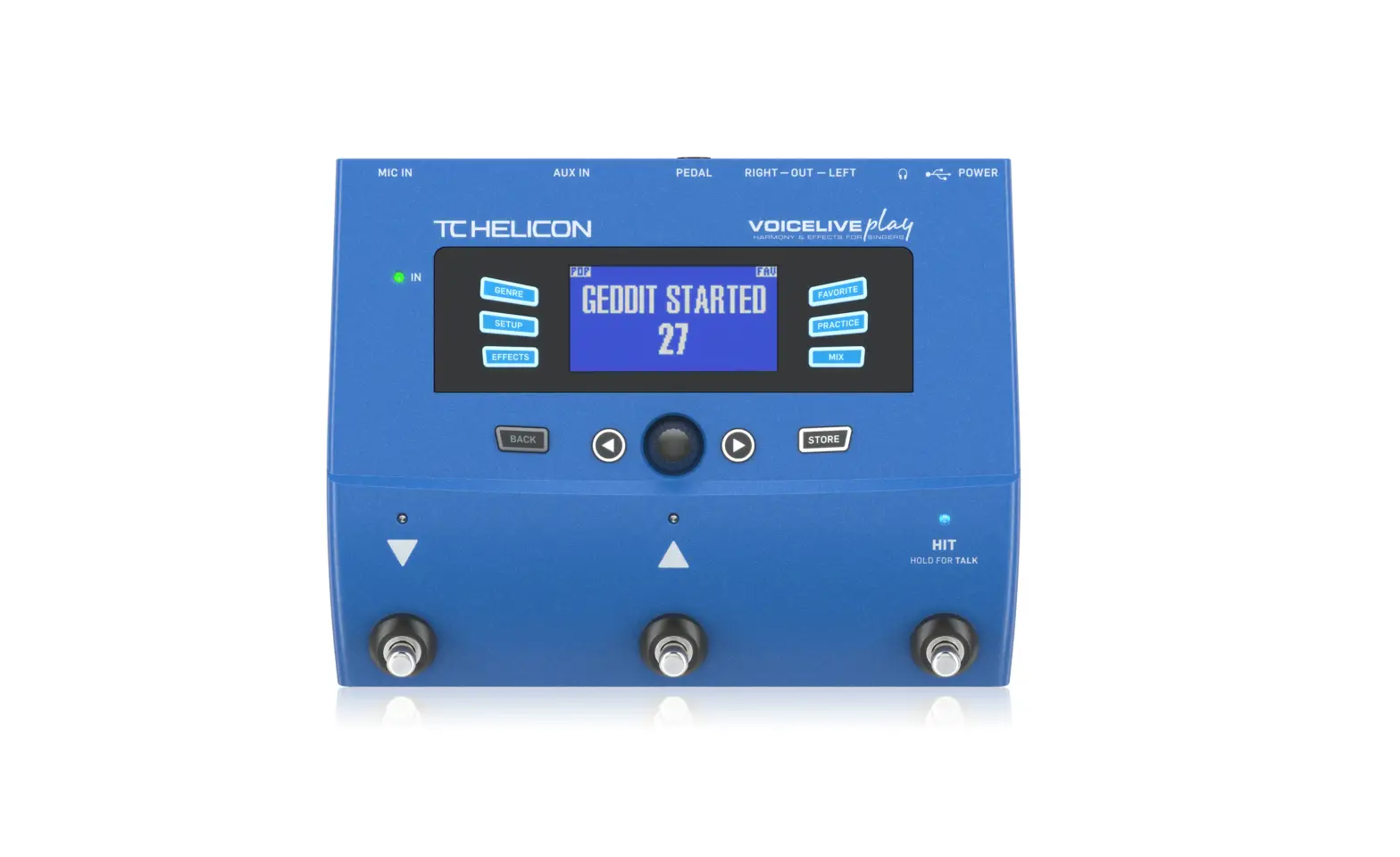 Tc Helicon Voicelive Play 3-button Vocal Effects Stompbox User Guide Tc Helicon Voicelive Play 3-button Vocal Effects Stompbox User Guide