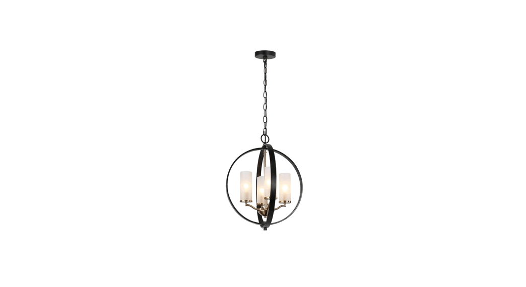 Uolfin 3mmzbe-lws24215-v7 4 Light Chandelier Installation Guide