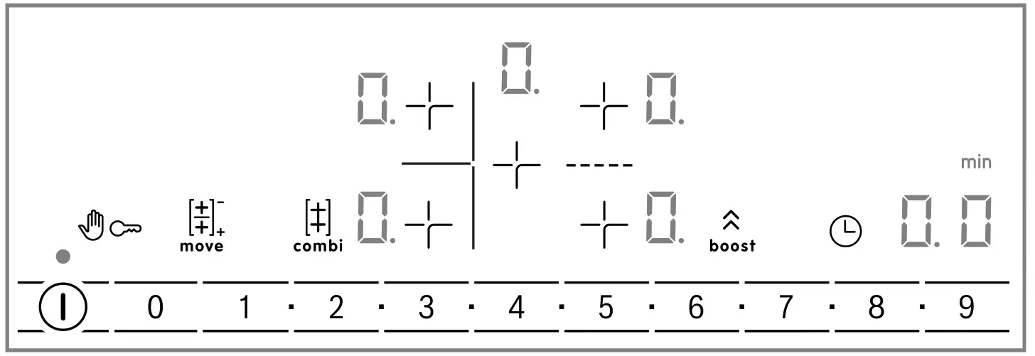 BOSCH PVW8F Induction Hob - figure