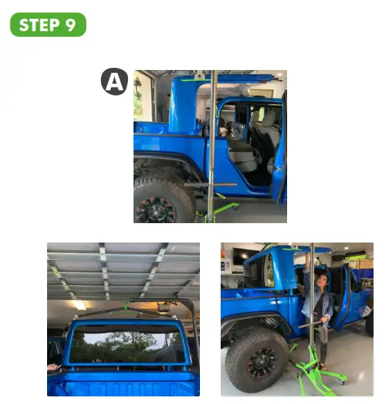 TLP Gladiator Pro Hardtop Removal Tool for Jeep Gladiator - fig15