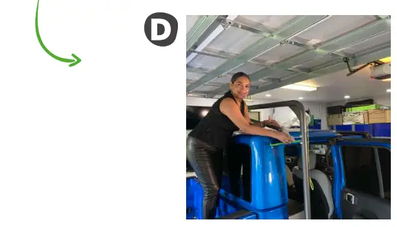 TLP Gladiator Pro Hardtop Removal Tool for Jeep Gladiator - fig8