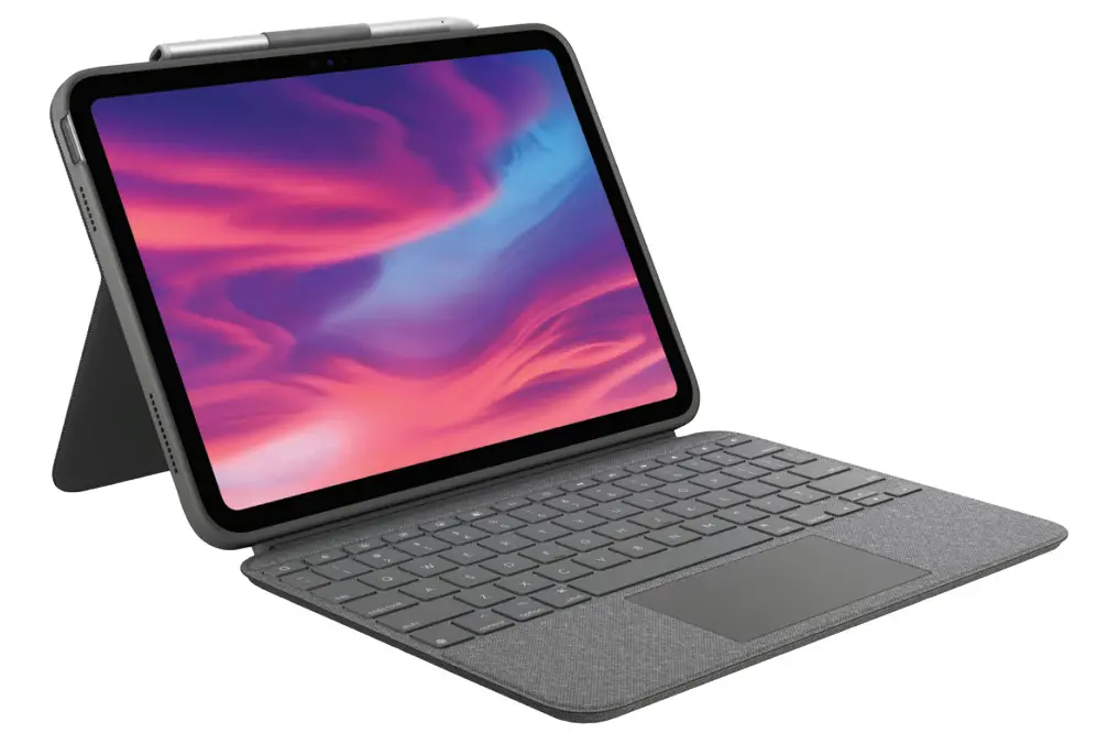 logitech Combo Touch Backlit Keyboard Case with Trackpad