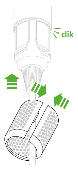 dyson Airwrap Complete Hair Styler - Gently open the filter