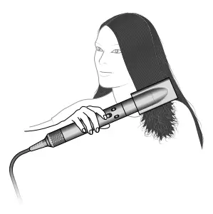 dyson Airwrap Complete Hair Styler - Smoothing brushes