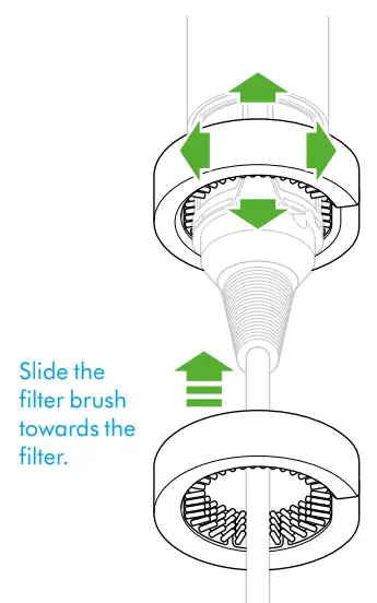 dyson Airwrap Complete Hair Styler - mesh with the filter