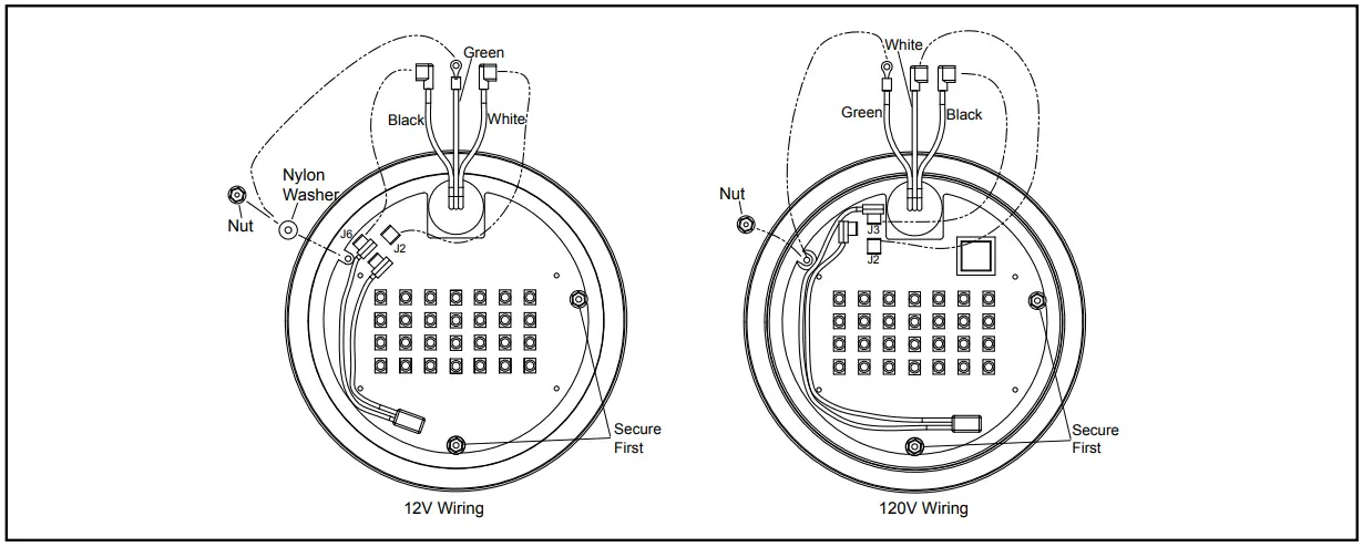 Jandy H0596700 B WaterColors LED Lights Underwater Large and Small Light - fig 4
