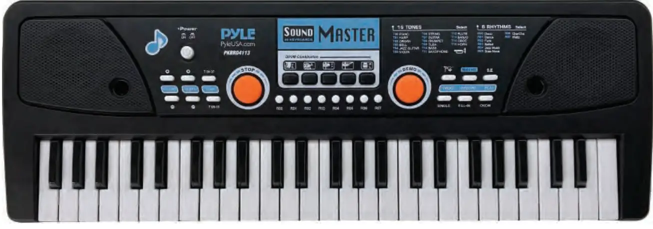 PYLE PKBRD4113 Digital Musical Karaoke Keyboard - PKBRD4113