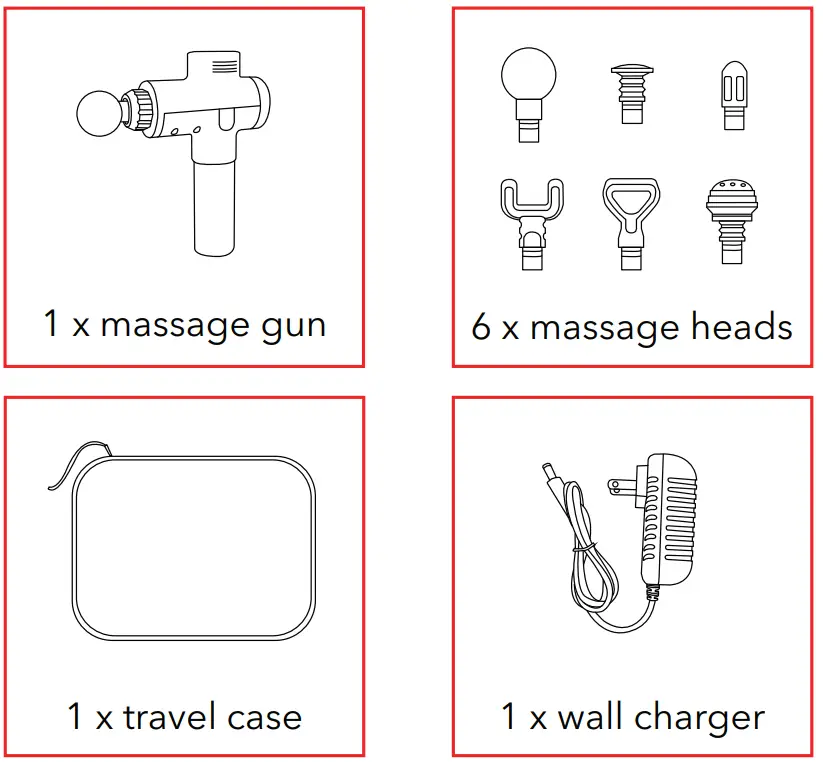 DARTWOOD Deep Tissue Massage Gun - fig 1