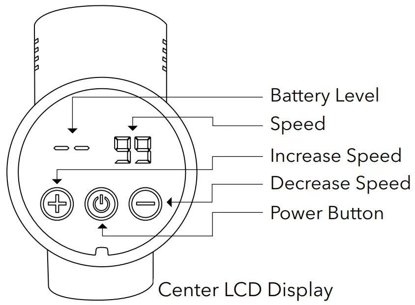 DARTWOOD Deep Tissue Massage Gun - fig 2DARTWOOD Deep Tissue Massage Gun - fig 2