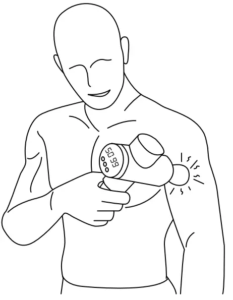 DARTWOOD Deep Tissue Massage Gun - fig 6