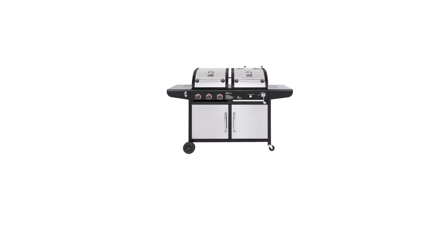 Royal Gourmet Zh3002sn Silver Dual-function Combo Grill User Manual