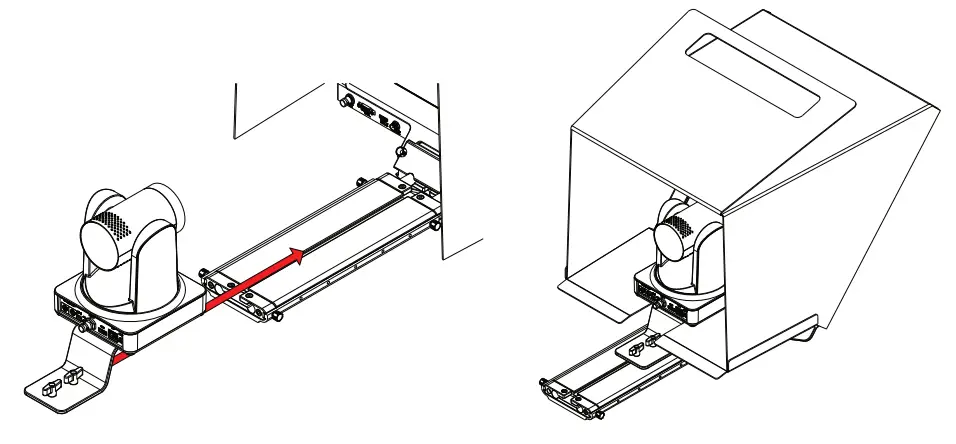 ikan PT4900S-PTZ Professional 19 Inch High Bright PTZ Compatible Teleprompter with 3G-SDI - Figure 12
