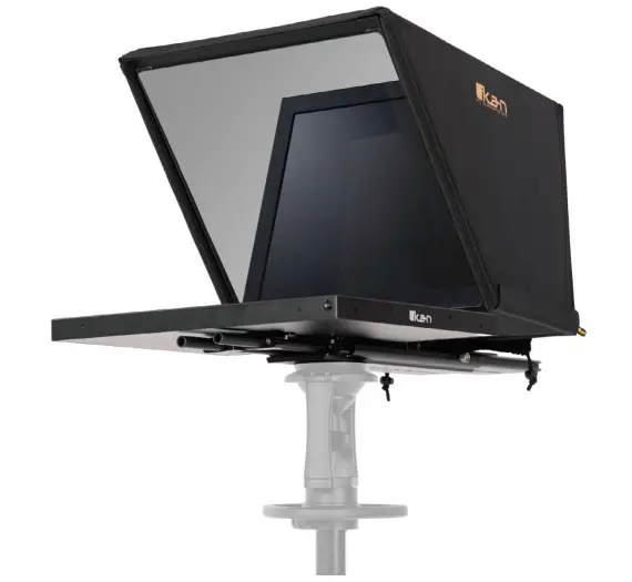 ikan PT4900S-PTZ Professional 19 Inch High Bright PTZ Compatible Teleprompter with 3G-SDI