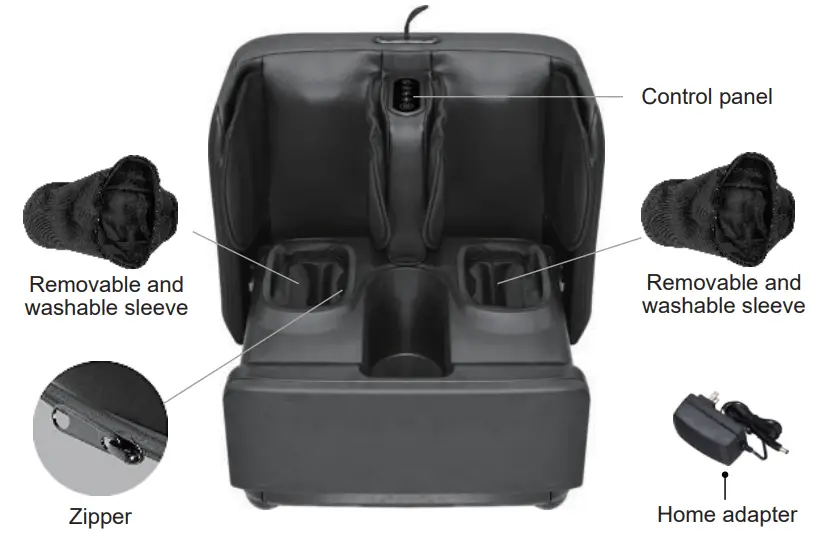 COMFIER CF 5001 Foot Leg Massager-