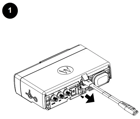motorola TLK 150 Wave PTX Two Way Radio - 1