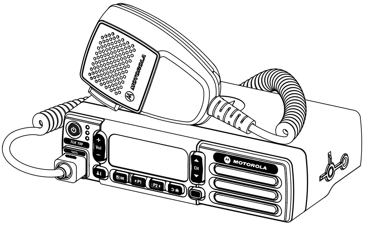 motorola TLK 150 Wave PTX Two Way Radio