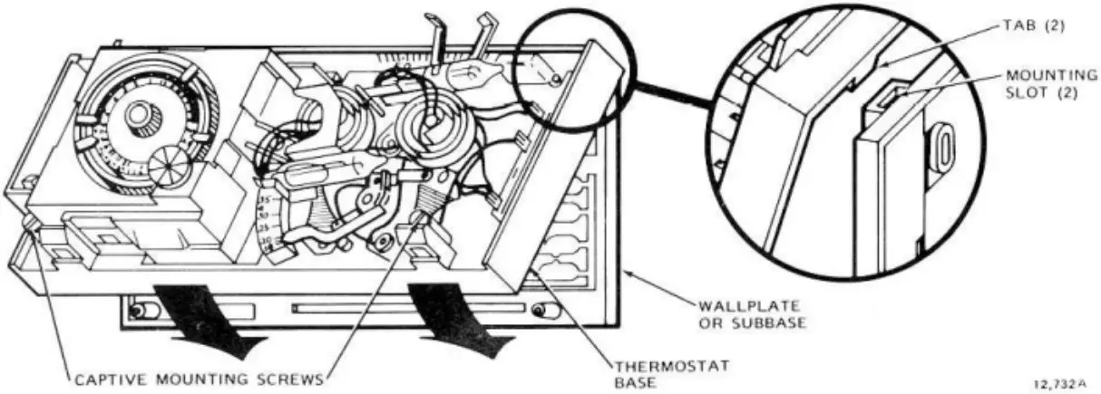 MOUNT THE THERMOSTAT