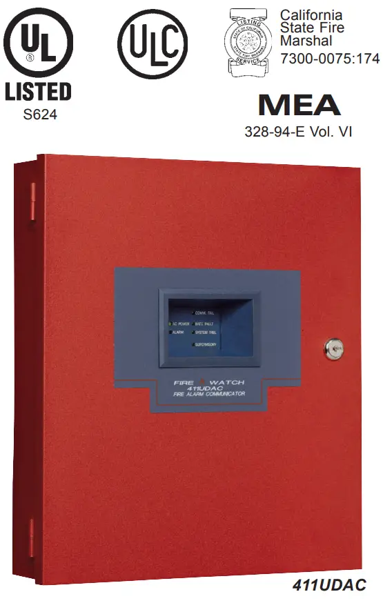 Honeywell 411UDAC Fire Alarm Communicator