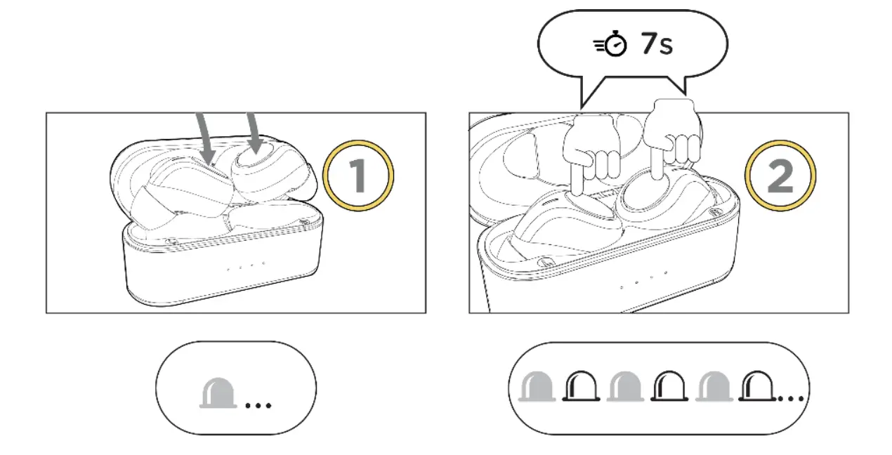 Kogan T3 Pro True Wireless Earbuds - Resetting1