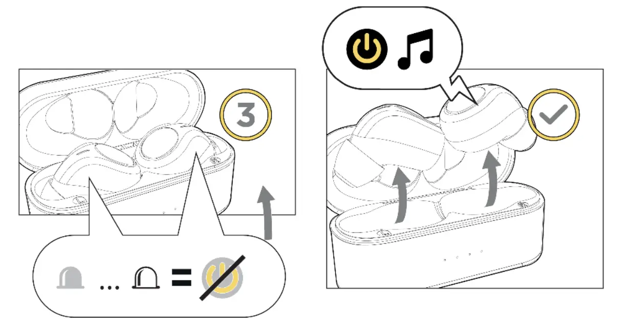 Kogan T3 Pro True Wireless Earbuds - Resetting2