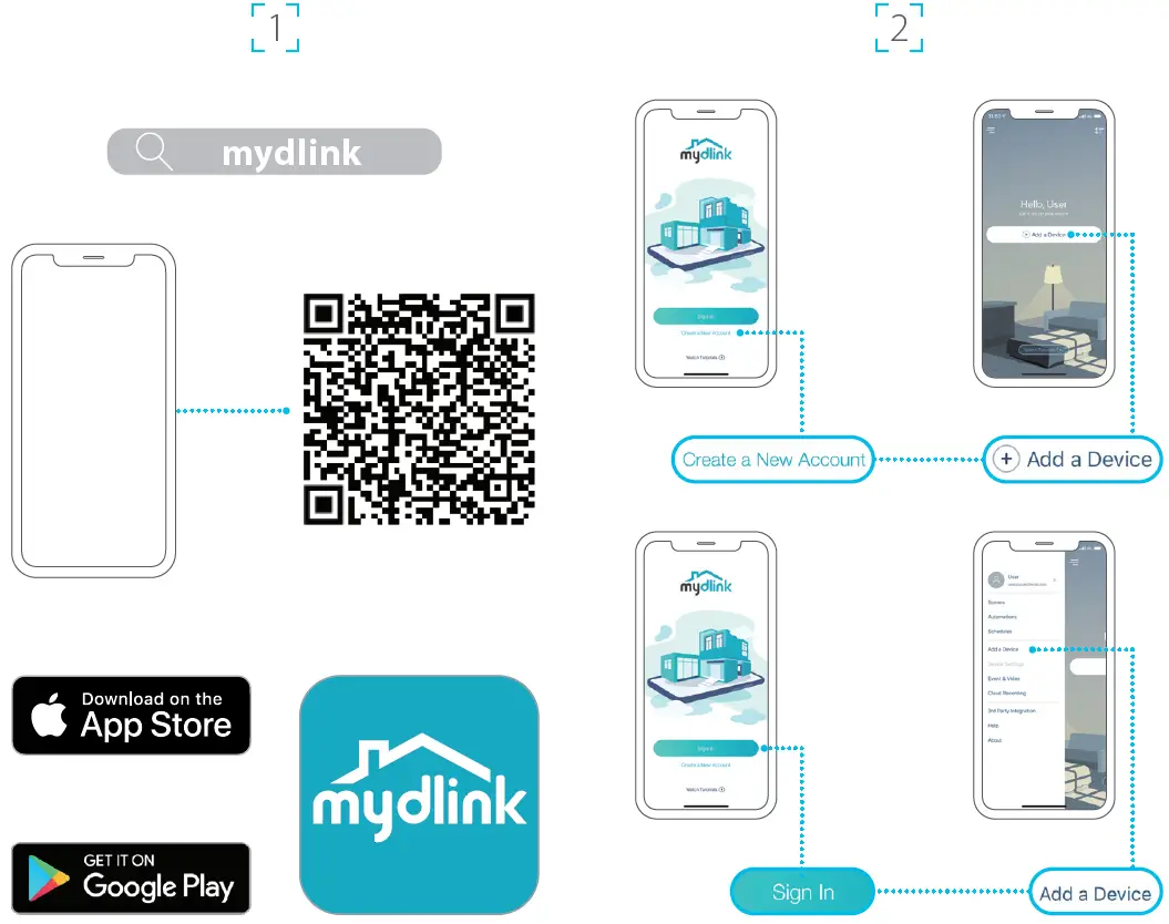 D-Link Mini Wi-Fi Smart Plug with Energy Monitoring Quick Start Guide