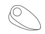 MEE audio X1 In-Ear Sports Headphones - SHIRT CLIP