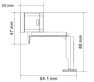 Lumens HD Camera VC-B11U-Side View 2