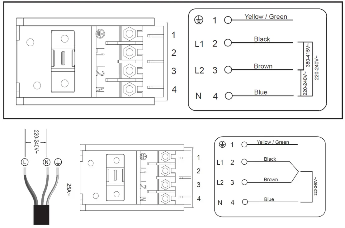 Omega Ceramic Cooktop OCC70TZ - fig 5