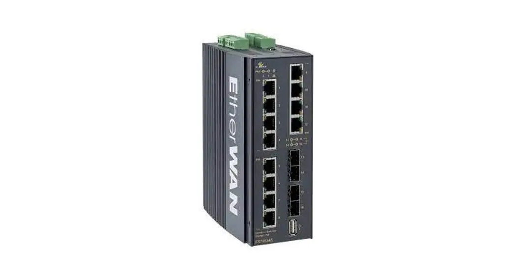 Etherwan Ex78900e Series Hardened Managed Ethernet Switch Installation Guide