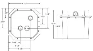 PROFLO PF92017 Remote Sink Drain Pump System - fig