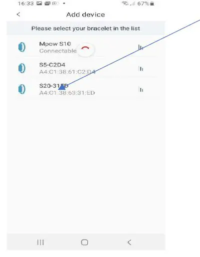 HOW to connect your watch to your Smart Phone 3