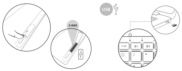 v7world KW550 Bluetooth Keyboard