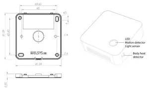 ELSYS ERS Desk LoraWAN Wireless Sensor - Description