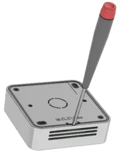 ELSYS ERS Desk LoraWAN Wireless Sensor - Installation 1