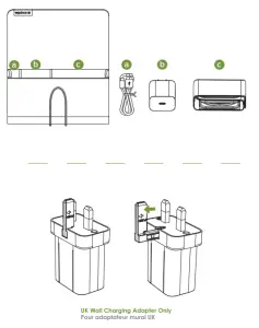 mophie 403108005 3 in1 Travel Charger with MagSafe