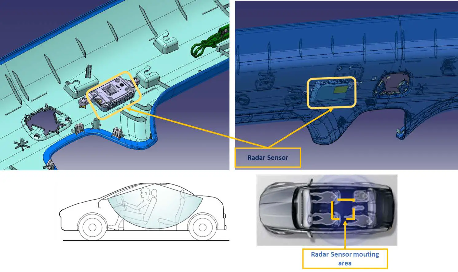 clarion Millimeter Wave Radar Sensor fig1