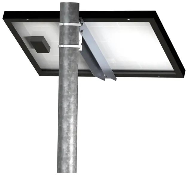 Tamarack Solar UNI SA 26 Single Arm Pole Mount - fig