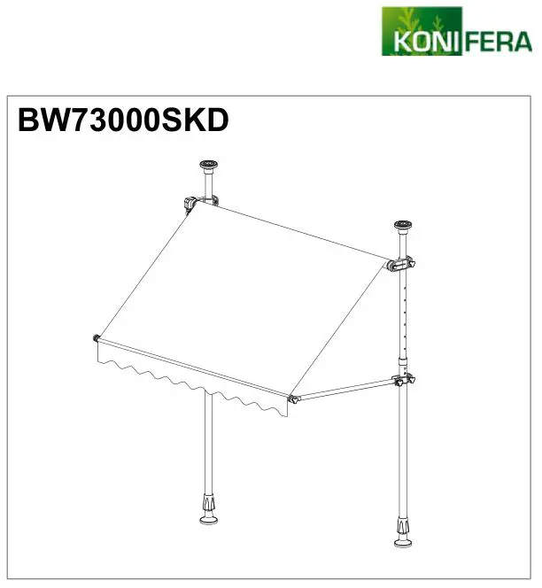 KONIFERA BW73000SKD Instruction Manual