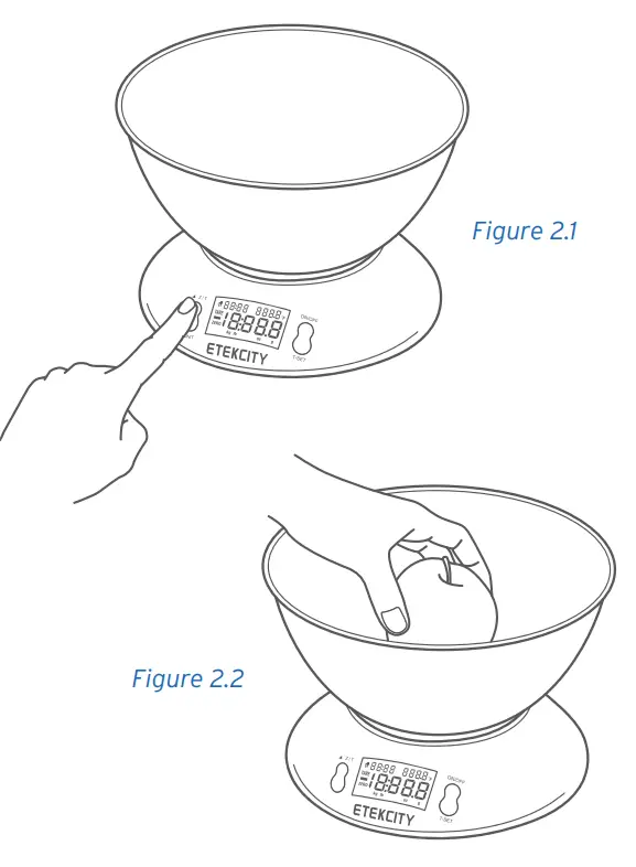 ETEKCITY EK4150 Series Stainless Steel Digital Kitchen Scale - fig