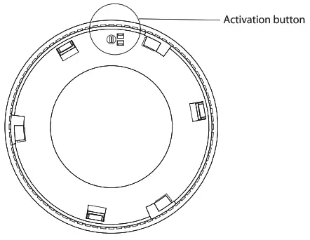 X SENSE SD 19 W Smoke Alarm - BUTTON