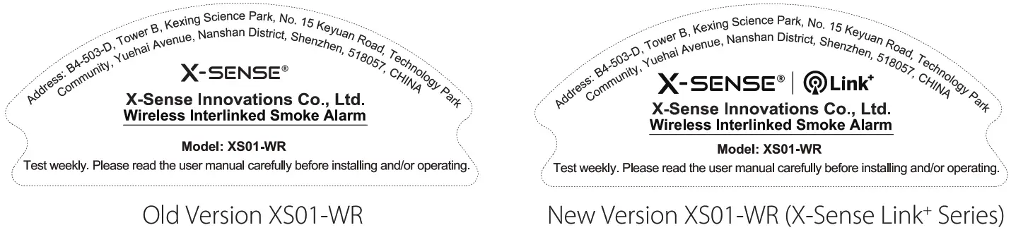 X SENSE SD 19 W Smoke Alarm - FIG 1