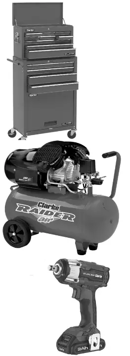 Clarke 6939006 Infrared Quartz Heater - fig 1