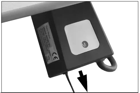 Clarke 6939006 Infrared Quartz Heater - power