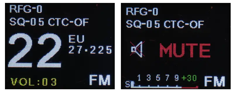 PNi HP 8900 CB Radio Station - Adjust the volume