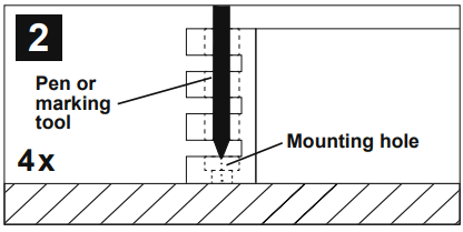 ESX QM66SP Quantum Digital Full HD Audio 6 Channel Signal Processor - mounting
