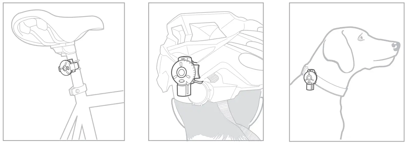 DELTA 590937 Wearable Safety Beacon Front Light - Anywhere 1