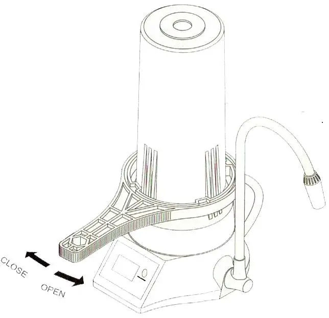 ANCHOR WATER FILTER AF 3500 Water Filter System with LCD Display- Filter Cartridge