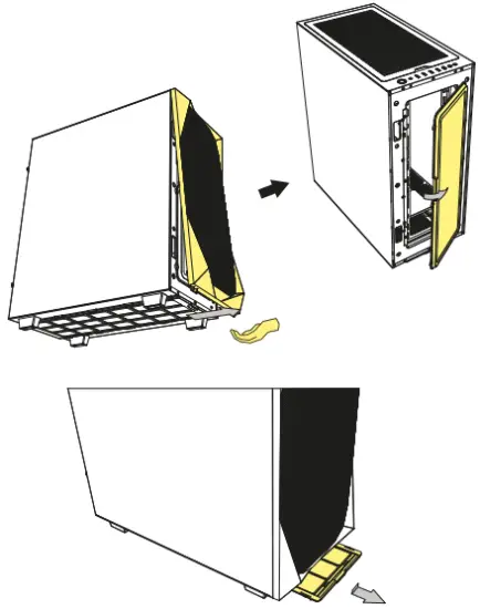 Detachable Dust Filters