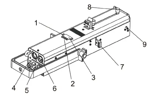 ADJ IKON PROFILE PEARL 32W LED Gobo Projector FIG 1